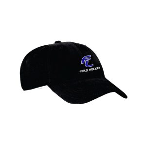Fairfield Ludlowe Field Hockey Soft Brushed Cotton Baseball Hat in Black
