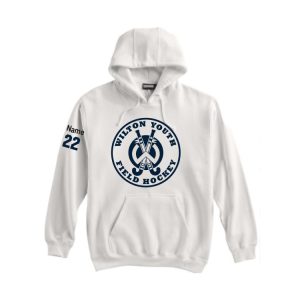 Wilton Field Hockey Heavyweight Hoody in Creamy White