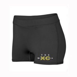 Trumbull HS Women's Cross Country Compression Shorts In Black