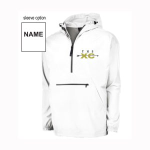 Trumbull HS Cross Country LINED Team Windbreaker - in White