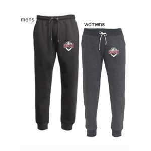 Garden City Football Fleece Joggers in Black