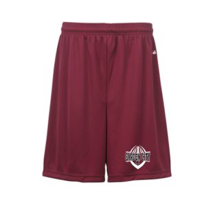 Garden City Football Practice Shorts in Maroon
