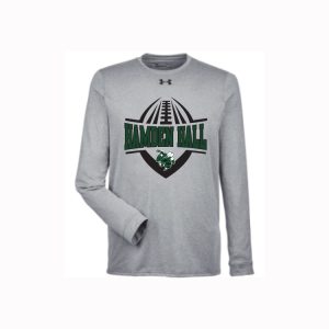 Hamden Hall Football Under Armour Long Sleeve Locker Tee In Grey