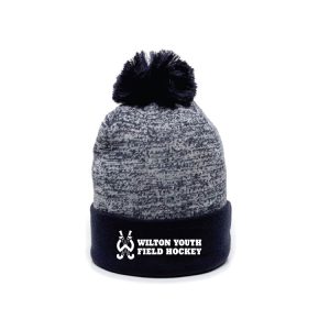 *NEW* Wilton Field Hockey Pom Pom Hat in Navy/White