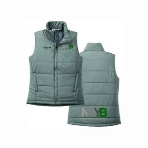 NMYB Puffer Vest in Grey