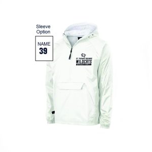 St Thomas Basketball Team Windbreaker - in White