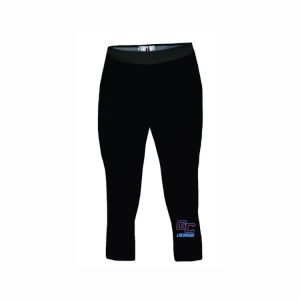 GC Lacrosse Performance Sports Leggings in Black