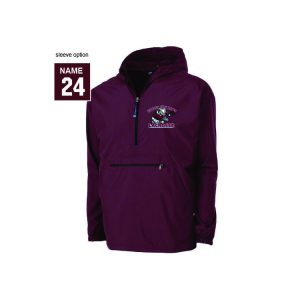 *NEW* Garden City Rams Lacrosse Team Windbreaker in Maroon