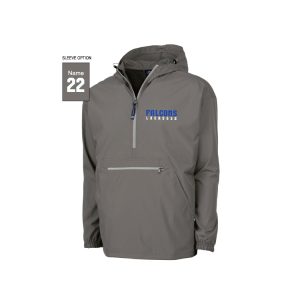 Ludlowe Falcons Lacrosse Team Windbreaker in Grey