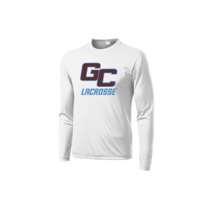 GC Lacrosse Long Sleeve Shooting Shirt in White
