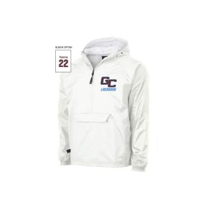 GC Lacrosse Team Windbreaker in White