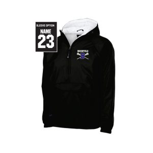 Brookfield HS Lacrosse Team LINED Pullover in Black