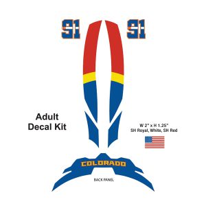 Team 91 Custom Helmet Decals for Cascade XRS