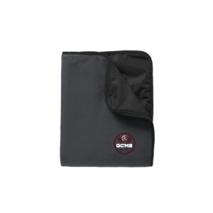 *NEW* Garden City Trojans Lacrosse Team Blanket in Grey/Black
