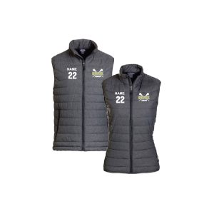 RELAX Lacrosse Puffer Vest in Grey
