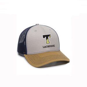 TYL Trucker Hat in Gold/Grey/Black
