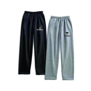 Trumbull Eagles Fleece Heavyweight Sweatpants in Grey or Black