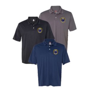 MTAPD Canine Unit Wicking Polo Shirt in Black, Grey or Navy - Multicolor Logo