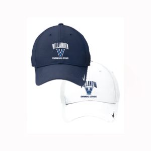 Villanova Swimming & Diving Nike Baseball Cap in Navy or White
