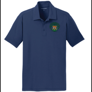 GAC 75th Anniversary Soft Touch Performance Polo in Navy