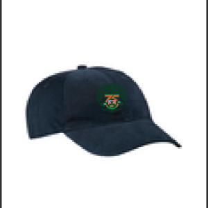 GAC 75th Anniversary Soft Brushed Cotton Cap in Navy