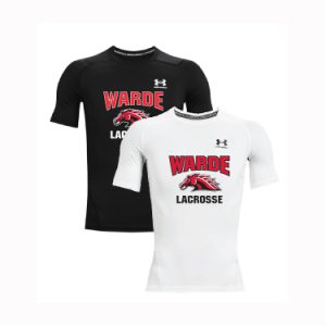 Warde Lacrosse Under Armour Heatgear® Compression Shirt in Black or White