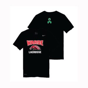 Fairfield Warde Boys Lacrosse NIKE Dri Fit Short Sleeve Tee in Black