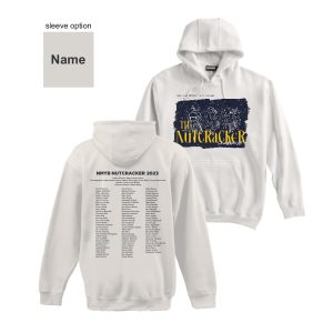 Limited Edition NMYB Nutcracker 2023 Heavyweight Cotton Hoody in Creamy White