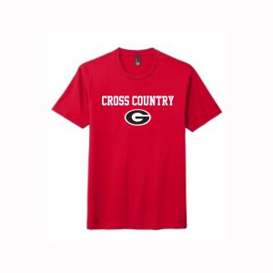 Rye X-Country Short Sleeve Dri Fit Tee in Red