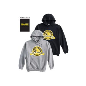 Trumbull H.S. Marching Band Heavyweight Cotton Hoody in Black or Grey