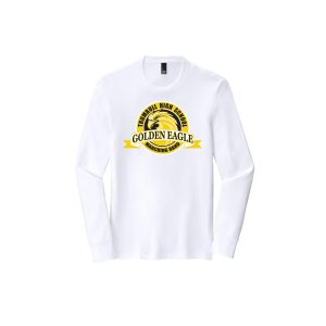 Trumbull H.S. Marching Band Long Sleeve Dri Fit Tee in White