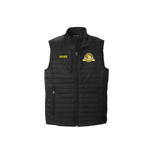 Trumbull H.S. Marching Band Puffer Vest in Black
