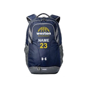 Weston Youth Basketball Under Armour Team Backpack in Navy