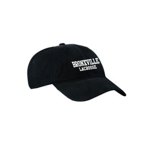 Bronxville H.S. Women's Lacrosse Soft Brushed Cotton Hat in Black
