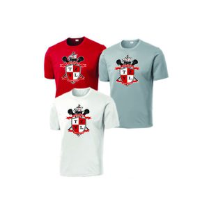 Tappan Zee Youth Lacrosse Dri-Fit Short Sleeve Shooting Shirt in Grey, White or Red