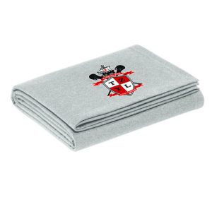 Tappan Zee Youth Lacrosse Stadium Blanket in Grey