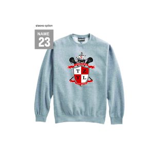 Tappan Zee Youth Lacrosse Crew Neck Sweatshirt in Grey