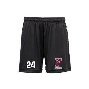 Fordham Lacrosse CoolCore Practice Shorts in Black