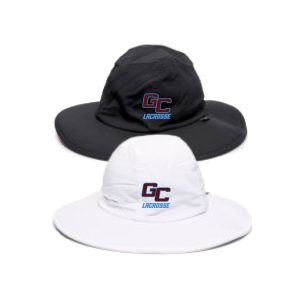 Garden City Youth Lacrosse Ultra Lightweight Bucket Hat in Grey or White