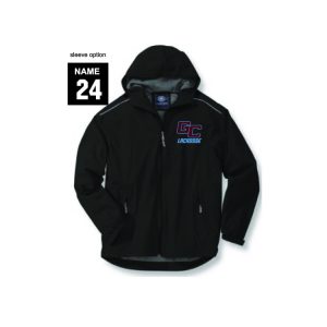 Garden City Youth Lacrosse Coaches Jacket in Black