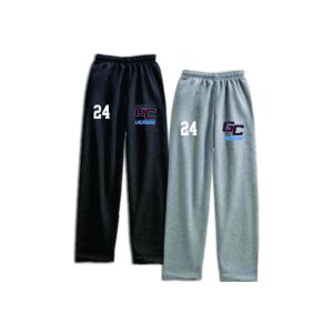 Garden City Youth Lacrosse Heavyweight Fleece Sweatpants In Black or Grey