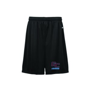 Garden City Youth Lacrosse Practice Shorts in Black