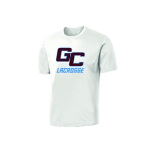 Garden City Youth Lacrosse Short Sleeve Shooting Shirt in White