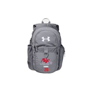 New Fairfield Youth Lacrosse Team Under Armour Lacrosse Backpack In Grey