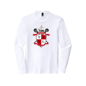 **NEW Color**Tappan Zee Youth Lacrosse LONG Sleeve Tri Blend Tee in White