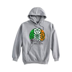 GAC St. Patrick's Day 2024 Heavyweight Hoody Sweatshirt in Grey