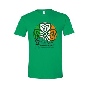 GAC St. Patrick's Day 2024 Short Sleeve Dri Fit Tee in Irish Green