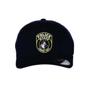 **CADET WEAR** MTAPD Soft Brushed Cotton Cap in Navy With Multicolor Logo