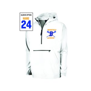 Brookfield HS Lacrosse Team LINED Pullover in White