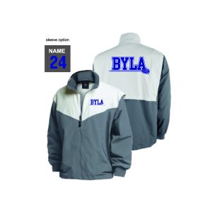 BYLA ADULT Championship Team Jacket in Grey/White